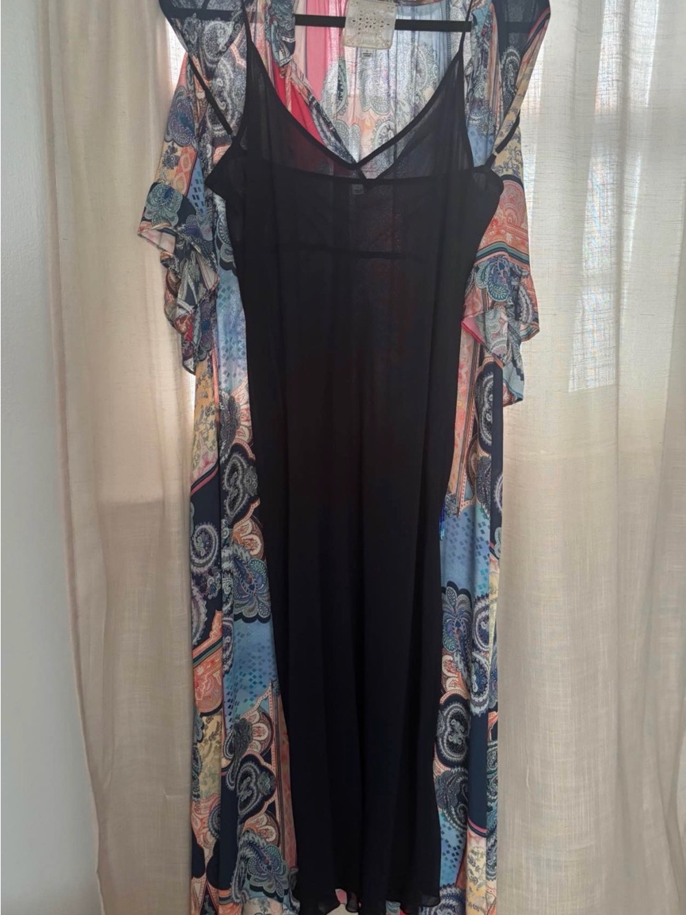 Johnny Was Cordelia Maxi Kaftan Dress w/ Original Slip - Size Large - Picture 10 of 10